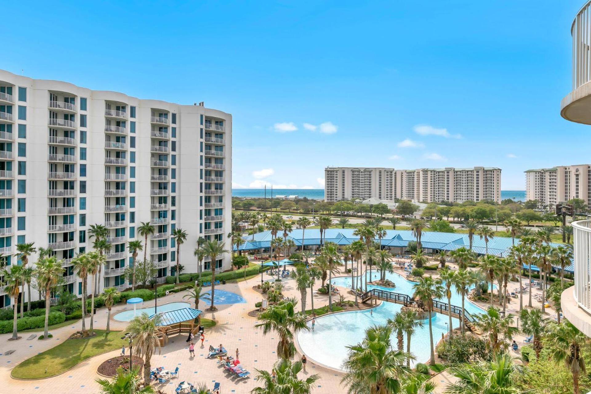 דירות Palms Of Destin, Gulf And Pool Views, Great Amenities מראה חיצוני תמונה